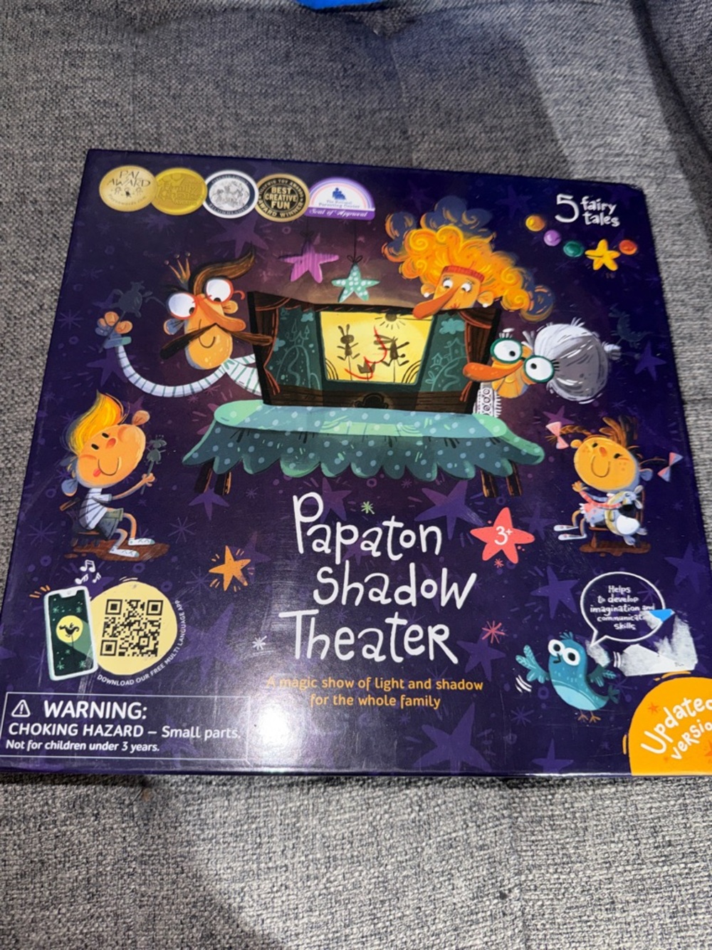 Papaton shadow theater for kids stem, drama, learning toy